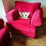 Sofa, 2 armchairs and footstool Free Image 3