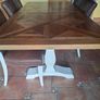 Extendable dining table and chairs. Image 4