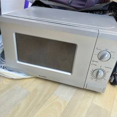 PowerPoint microwave - silver