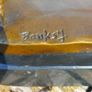 Banksy "Flower Thrower" - Bronze, Marble, Signed Image 6