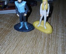 RARE 2005 Captain Blue 2.75" Weetos Cereal EUROPE Action Figure Captain Scarlet