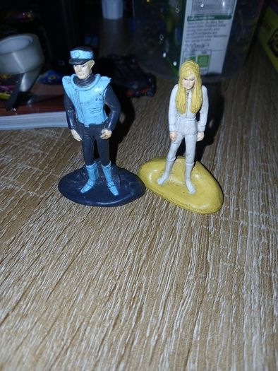 RARE 2005 Captain Blue 2.75" Weetos Cereal EUROPE Action Figure Captain Scarlet