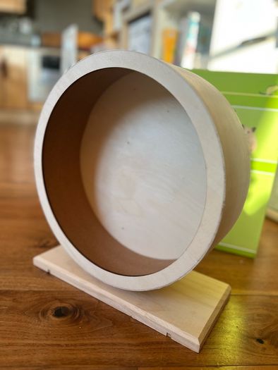 Wooden Hamster Exercise Wheel