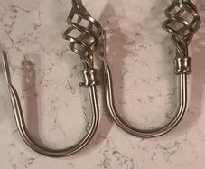 Beautiful Silver Curtain Tiebacks From Next