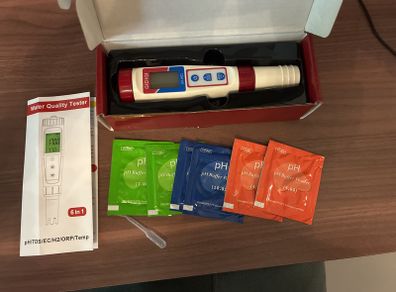 water quality tester 6 in 1