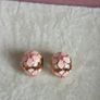 Flower charms stamp 925 rose gold fits for (Pandora bracelet)(please note the charms are not from original Pandora) Image 3