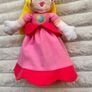 Nintendo Super Mario Princess Peach Plush approx. 20 cm. Used Please see photos Image 4