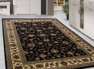 main image for ad Rug Short Pile Oriental Ornament Border Design Living Room