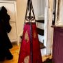 Beautiful antique Moroccan leather and iron handmade lamp Image 4