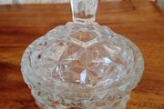 Vintage Glass Bon Bon Dish