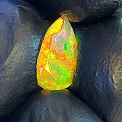 Ethiopian opal 1.75 ct faceted gemstone