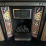 Wooden Fireplace with Tiled Cast Iron Surround Image 2