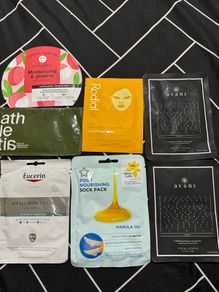 Brand new luxury sheet masks perfect for travel