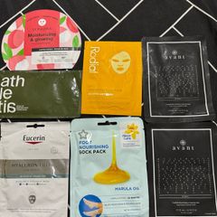 Brand new luxury sheet masks perfect for travel