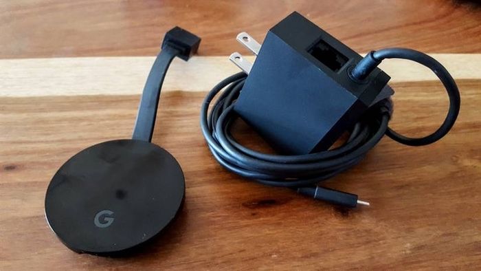 Chromecast Ultra with ethernet adapter