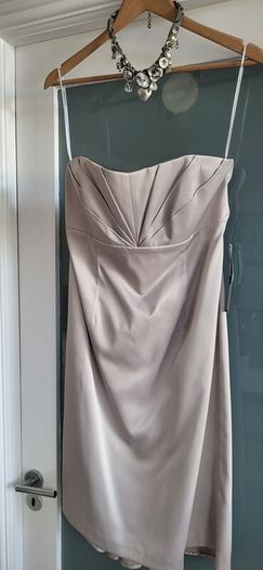 PRIMARK oyster strapless dress Sz 14UK - Bnwt Rrp 25