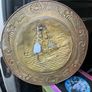vintage brass plate Image 4