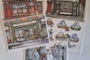 Roisin O' Shea Greetings Cards x 5