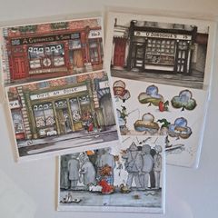 Roisin O' Shea Greetings Cards x 5