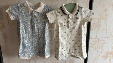 2 baby polo suit PETIT BATEAU