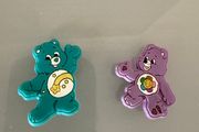 Pair of Care Bear  croc charms