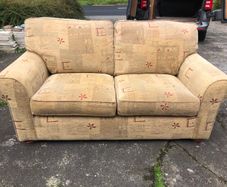 2 Seater Couch + 2 Armchairs + 1 Foot Stool