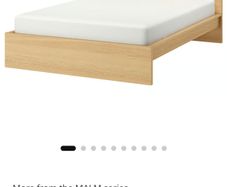 King bed Malm