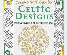 Celtic Designs Colouring Book & 24 Watercolour Pencils - New & Unused
