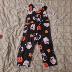 Baby halloween dungarees