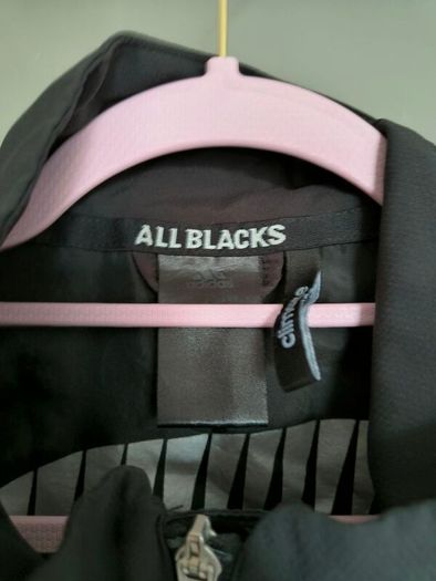Vintage Adidas New Zealand Maori All Blacks Rugby track jacket