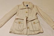 GAP Ivory  Cream Coat . Size S