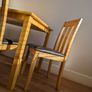 Asti 1200 Dining table and 4 chairs for sale. Image 4