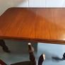Solid mahogany dining table Image 6