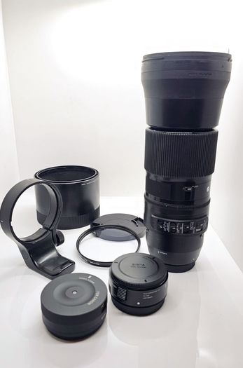 Sigma 150-600mm Contemporary for Canon + 1.4x Teleconverter + USB Dock