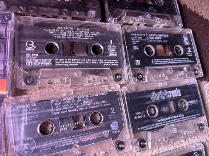 Recordable tapes and original albums