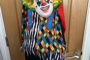 Clown costume aged 7-8 years