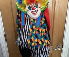 Clown costume aged 7-8 years