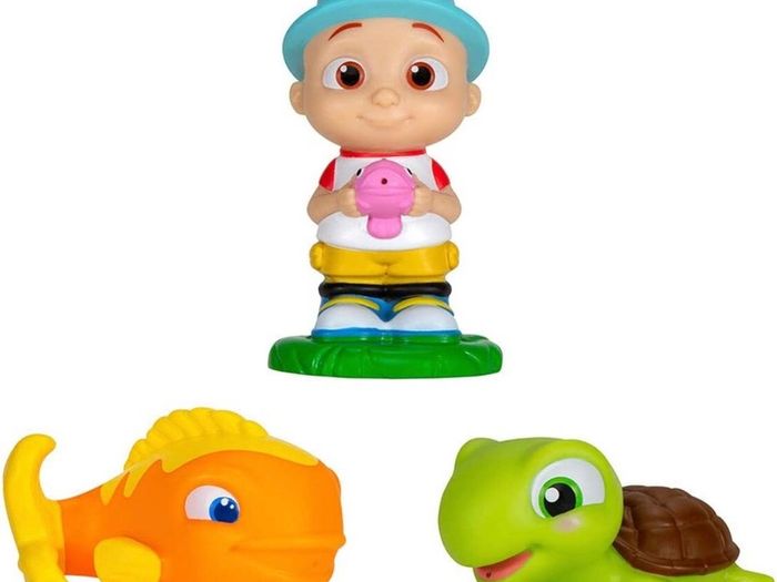 Bath Squirters (Fish, Turtle, JJ)