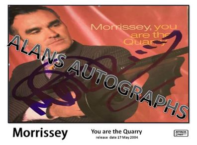 Morrissey Autograph