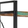 5-Tier Bookcase 140x30x180 cm Solid Reclaimed Wood Image 4