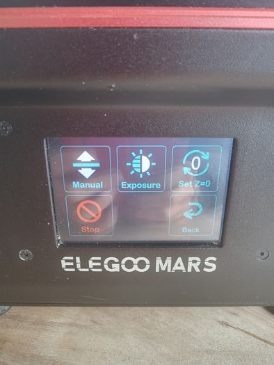 Mars elegoo 3d resin printer