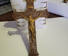 Crucifix wall hanging