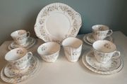 New unused Duchess Caprice 19 piece china tea set in excellent  condition