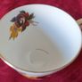 21 Piece Royal Tara Bone China Gold Gilt Red And Yellow Floral Tea Set For 6 Person Setting Made in Ireland Image 9