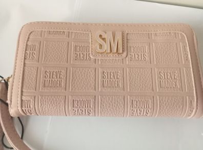 Steve Madden Zip Around Wallet New