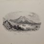 Upper Lake Killarney 1863 Antique Print Image 2