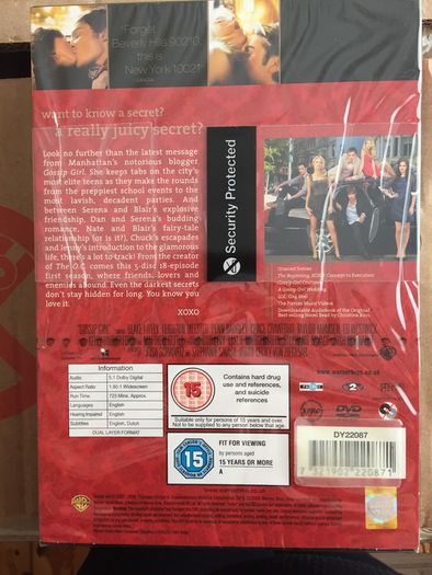 Gossip Girl complete first series DVD
