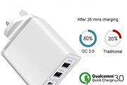 ONELY [Dual QC3.0+PD3.0] USB Fast Charger Wall Charger UK Plug (Brand New/Warranty)