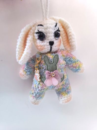 Handmade Easter Bunny in Gift Box,Cute Personalised Bunny, Perfect Gift