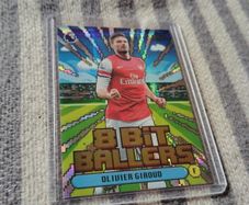 rare 8 bit ballers Olivier Giroud card